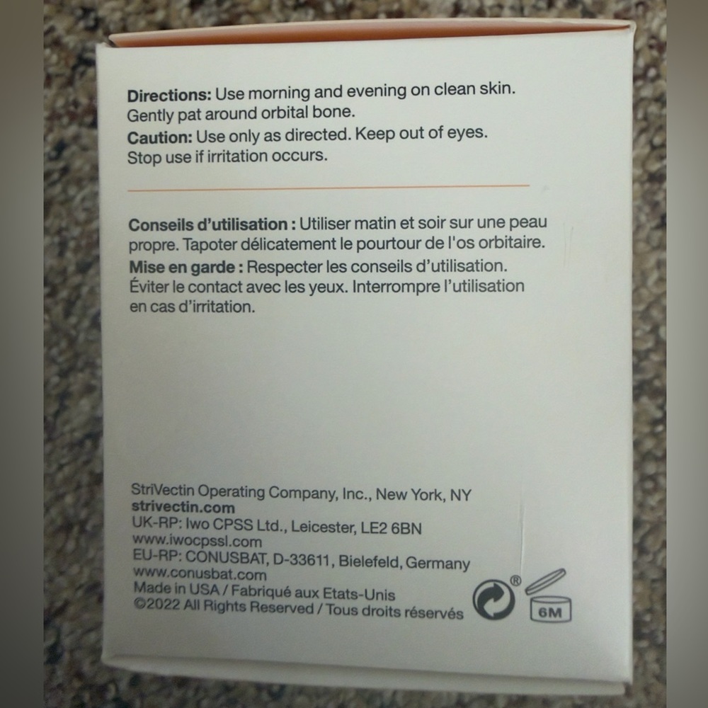 StriVectin-C Firming Eye Cream - Brand new - Picture 5 of 5